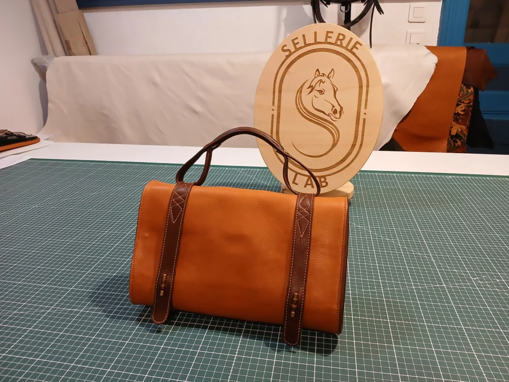 Petit sac à main en cuir