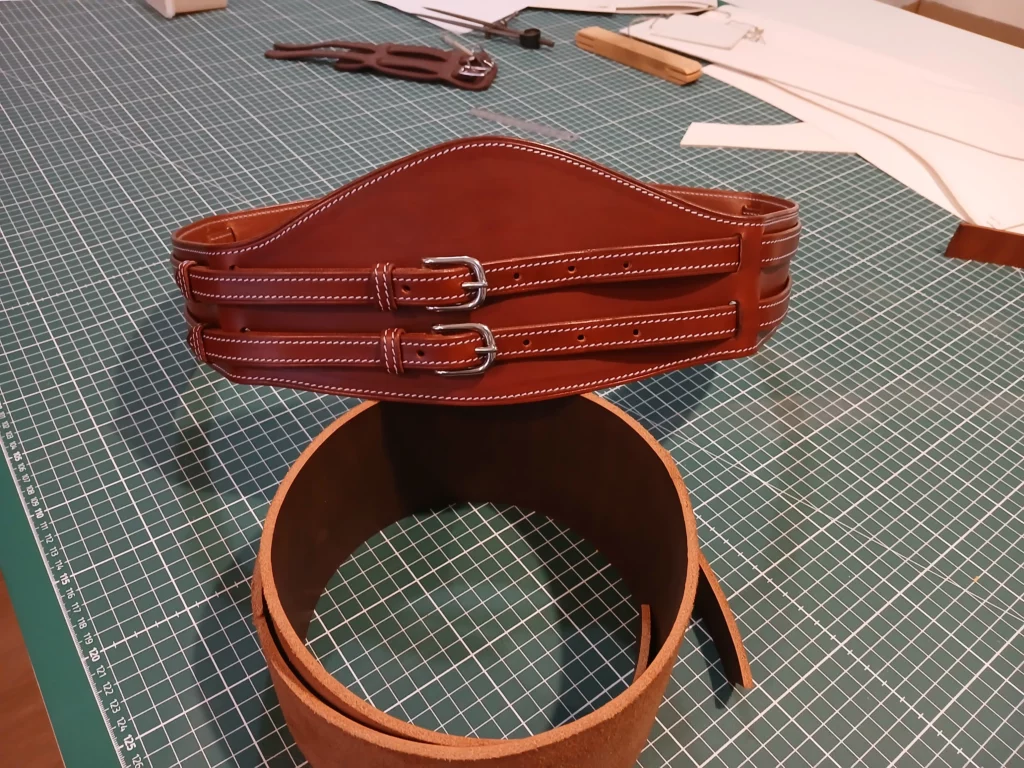 illustration d'une ceinture en cuir